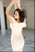 Gowns for women Elegant champagne dress